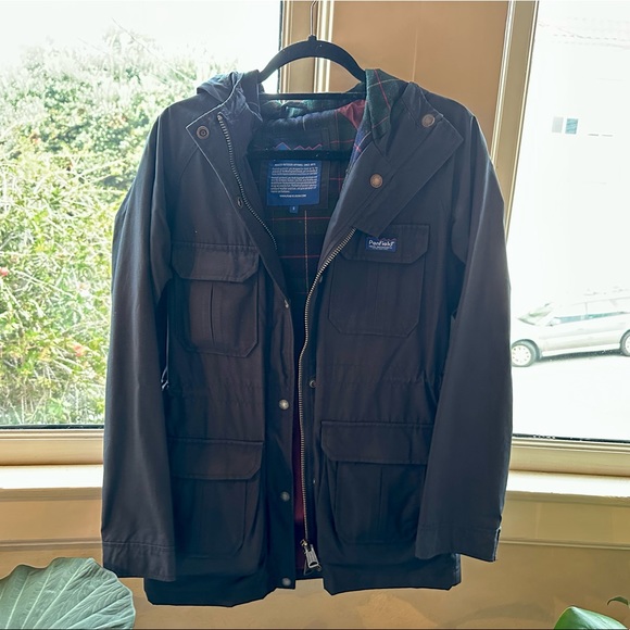 Penfield jacket - navy, size small, lined inside, waterproof - Picture 1 of 4